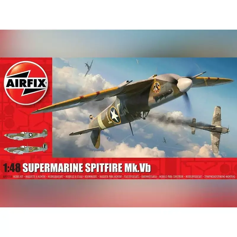 Retour Gratuit AIRFIX A05125A Spitfire Supermarine MK.Vb - 1/48