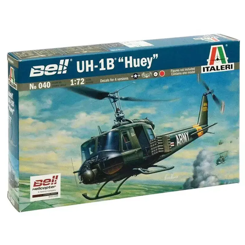 Meilleur Prix ITALERI 040 Hélicoptère UH-1b Huey - Échelle 1/72