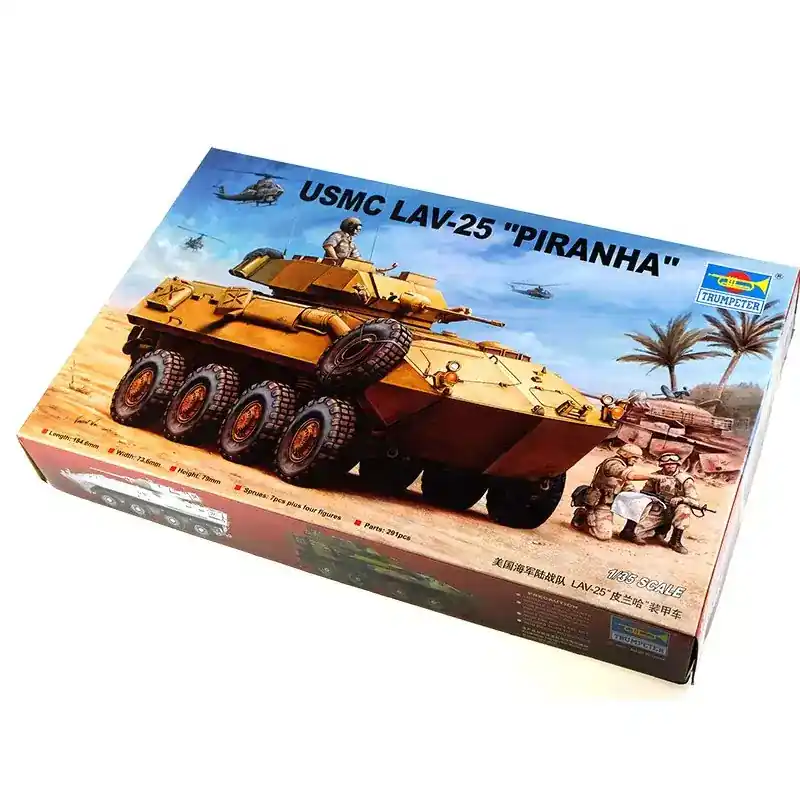 TRUMPETER 00349 Usmc LAV-25 ‘‘Piranha‘‘ - Échelle 1/35 Super Prix