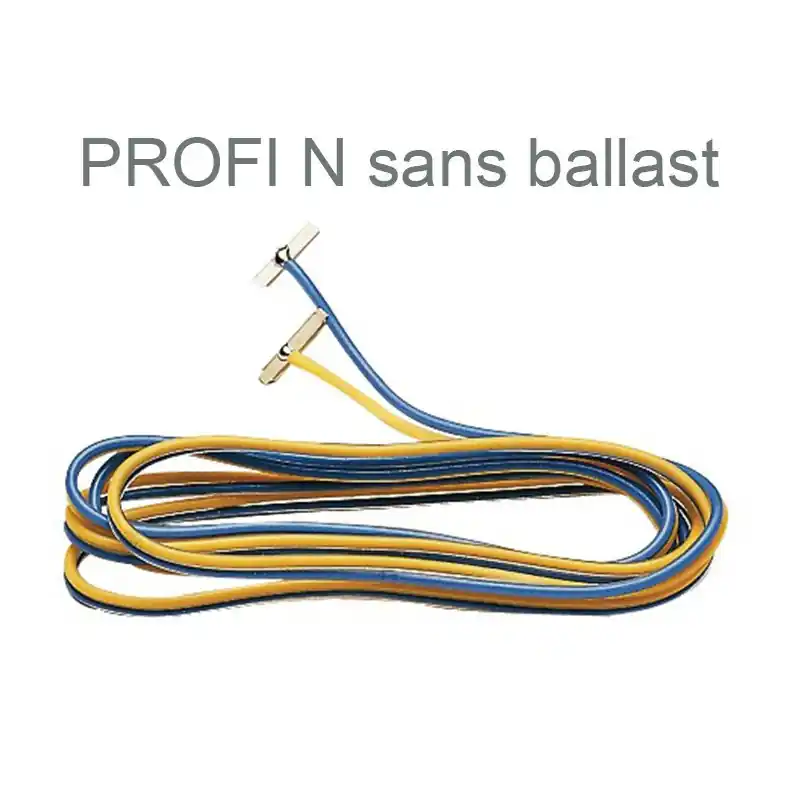 Bon Marché FLEISCHMANN 22217 2x Éclisses D‘alimentation Pour Voie Profi Sans Ballast - N 1/160