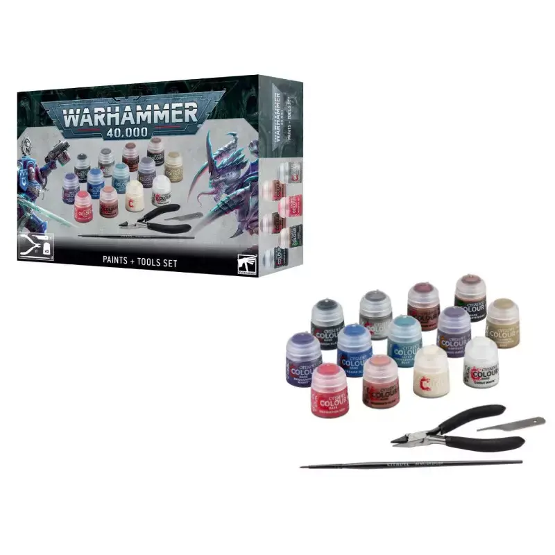 Warhammer 40,000 Set Peinture + Outils 60-12 Jusqu'à Épuisement Des Stocks