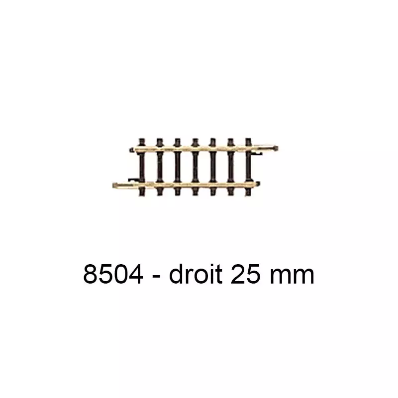 Nouvel Arrivage Marklin 8504 1x Rail Droit 25 Mm - Échelle Z 1/220