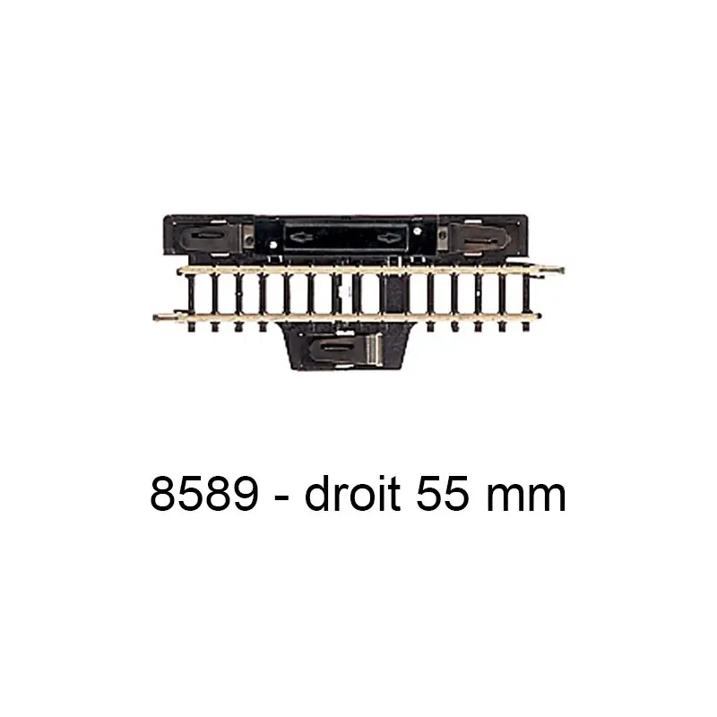 Marklin 8589 1x Rail Droit De Commutation 55 Mm - Échelle Z 1/220 Expédié Aujourd'hui