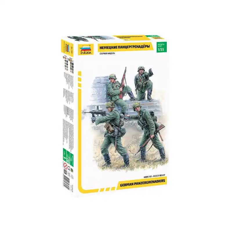 ZVEZDA 3582 Grenadiers Allemands - 1/35 Offre Limitée