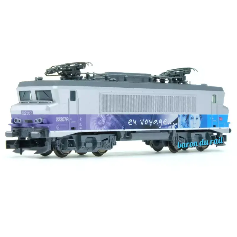 Vente Flash MINITRIX 16008 Locomotive BB 22307r SNCF Ép. V Analogique - N 1/160