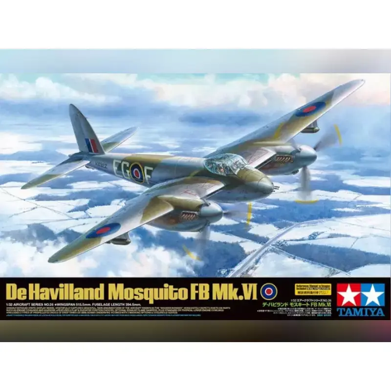 Populaire Tamiya 60326 Mosquito FB Mk.VI - 1/32 - WWII