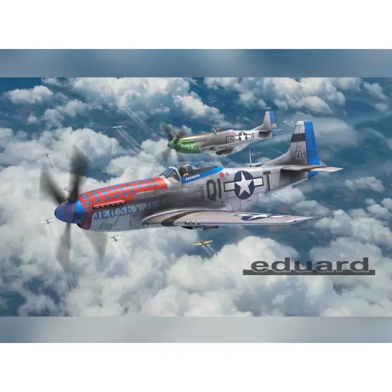 Soldes EDUARD 2147 Combo P-51d Mustang, Limited Edition - 1/72