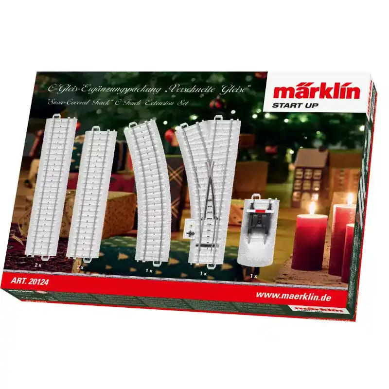 Märklin 20124 Coffret D‘extension Voie C Noël Start Up - HO 1/87 Super Prix