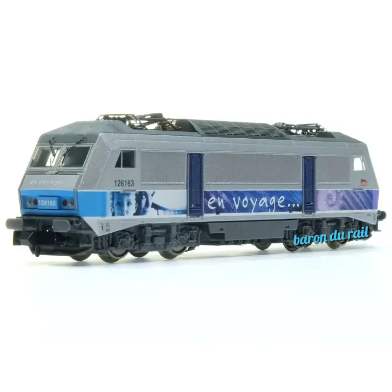 FLEISCHMANN 7560020 Locomotive BB 126163 En Voyage, SNCF Ép VI - N 1/160 - Analogique Must-Have