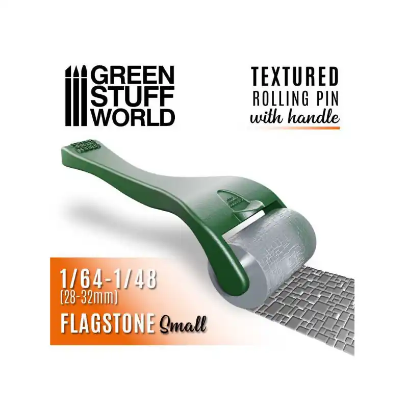 Green Stuff World 10494 Rouleau De Structure Dallage Carré 15mm - 1/87 1/72 Offre Limitée