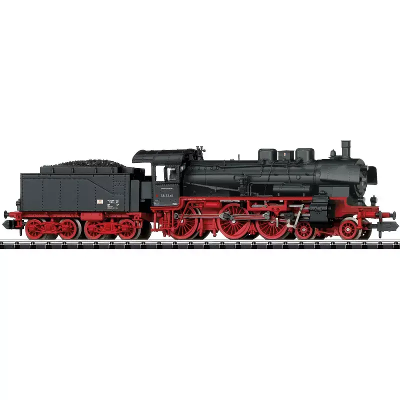 Meilleur Choix MINITRIX 16386 Locomotive À Vapeur Classe 38 Ép. III DR Digitale Sonore - N 1/160