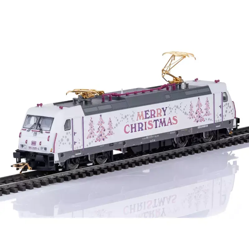 Haute Qualité MARKLIN 36025 Locomotive De Noël Série 185.2 Digitale Son 3 RAILS - HO 1/87