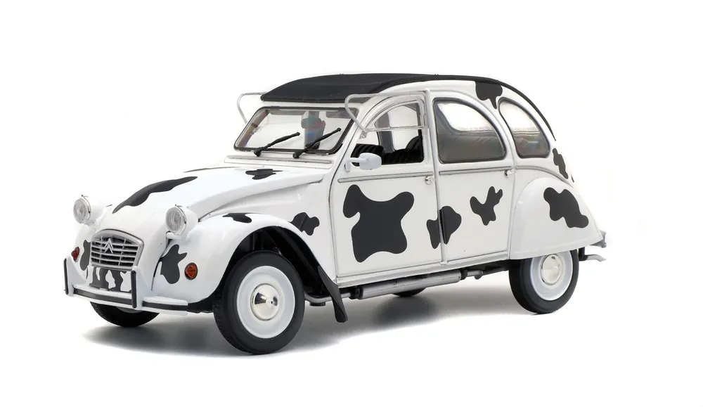 Promotion Saisonnière SOLIDO Citroen 2C vache 1985 1/18 - S1850028