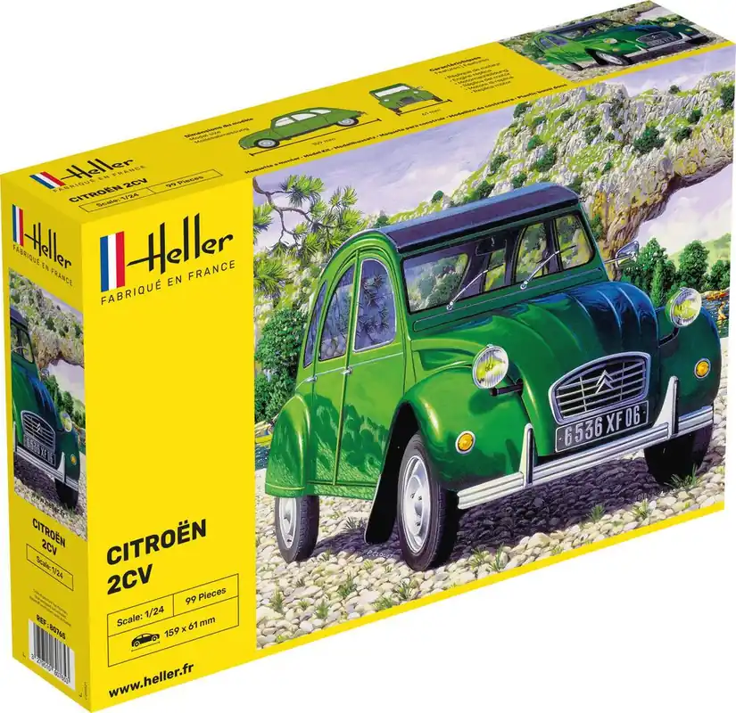 Heller Citroen 2 CV 1 24 80765 Livraison Express