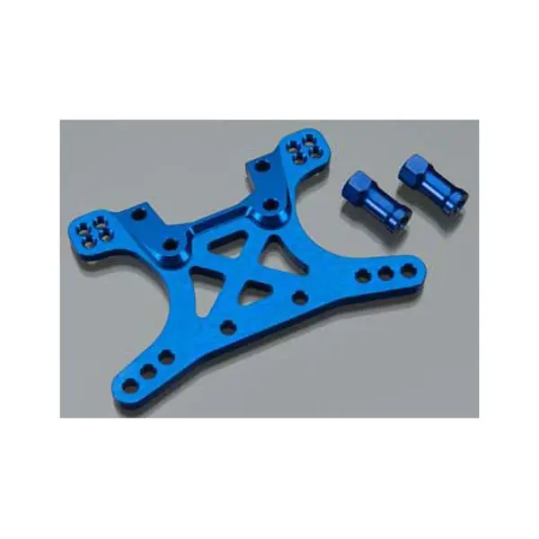 Support d‘Amortisseur Avant 7075-T6 Alu Anodise Bleu xo-1 TRAXXAS - 6440 Top Vente