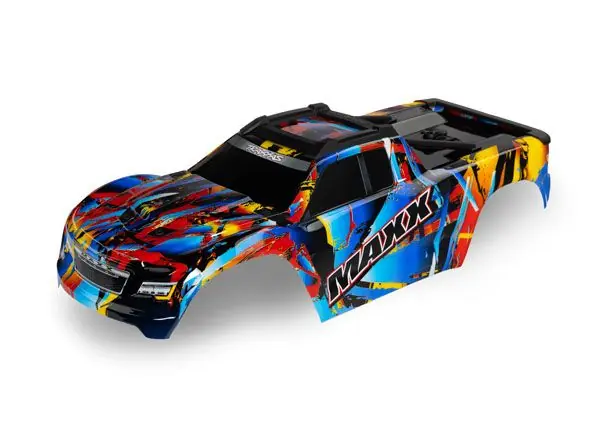 Carrosserie Widemaxx Peinte Et Decoree Rock N’ Roll TRAXXAS - 8931 Paiement Sécurisé