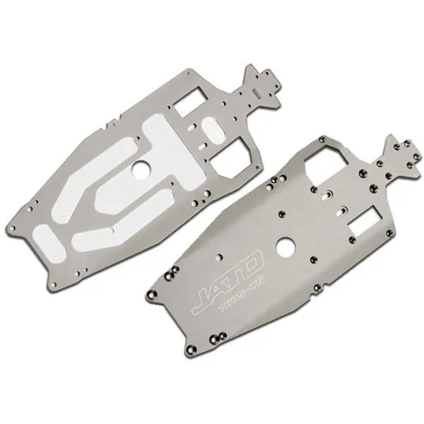 Seulement Aujourd'hui Chassis Alu 3mm 7075-T6 Allege Anodise Titane TRAXXAS - 5522X