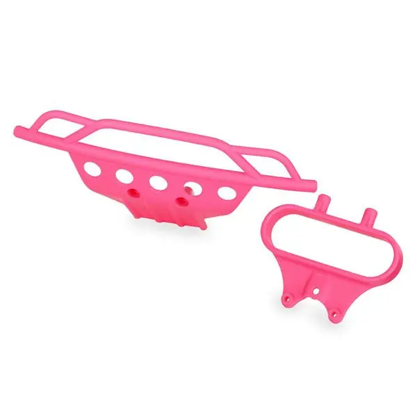 Pare-Choc Avant Rose + Support de Pare-Choc - Slash TRAXXAS - 5835P Soldes