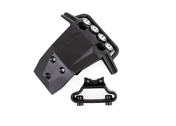 Pare-Choc Avant + Support de Pare-Choc Rustler 4x4 pour Kit Led TRAXXAS - 6736X Prix Réduit