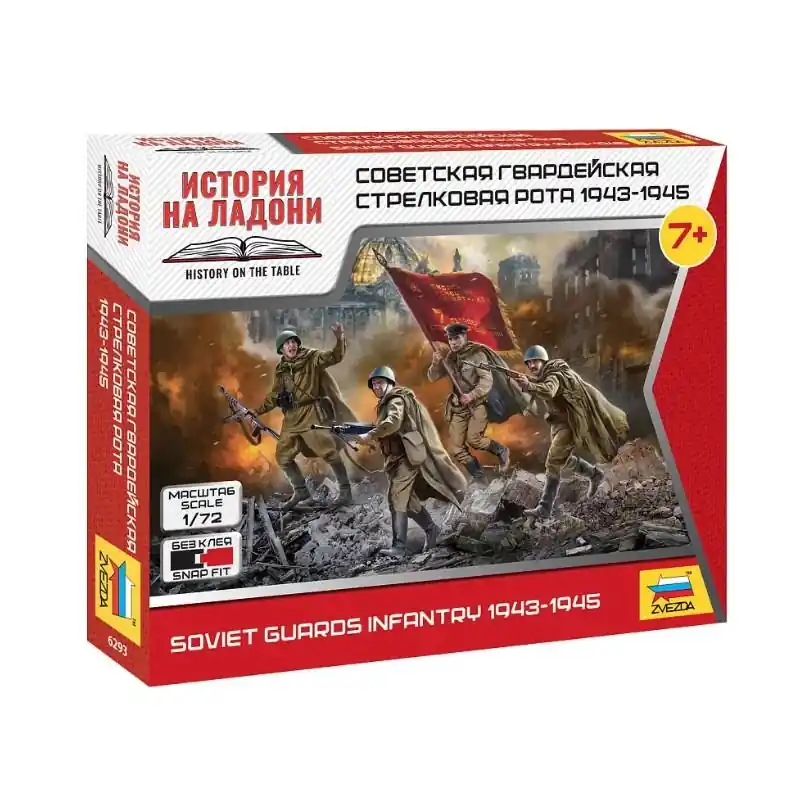 Infanterie Soviétique 1943-1945 Zvezda 1/72 - 6293 Nouvel Arrivage