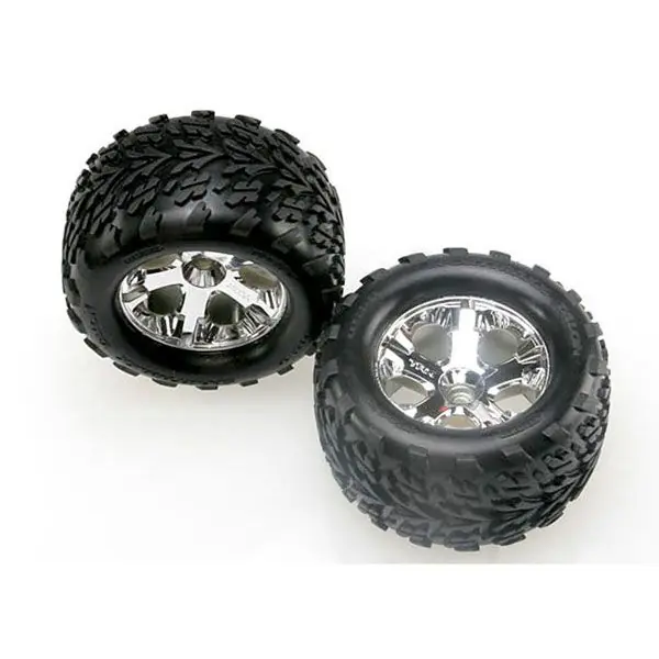 Achat Immédiat Roues Montees Collees Avant Talon 2.8 Nitro Stampede (2) TRAXXAS - 4171