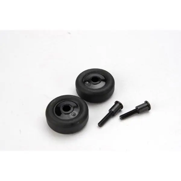 Roues (4) + Axes (2) de Wheelie Bar pour Maxx TRAXXAS - 4976 Acheter En Ligne