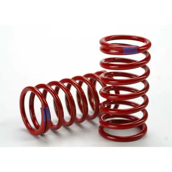 Ressorts d‘Amortisseurs Gtr Rouge 6.4 (2) TRAXXAS - 5445 Satisfait Ou Remboursé