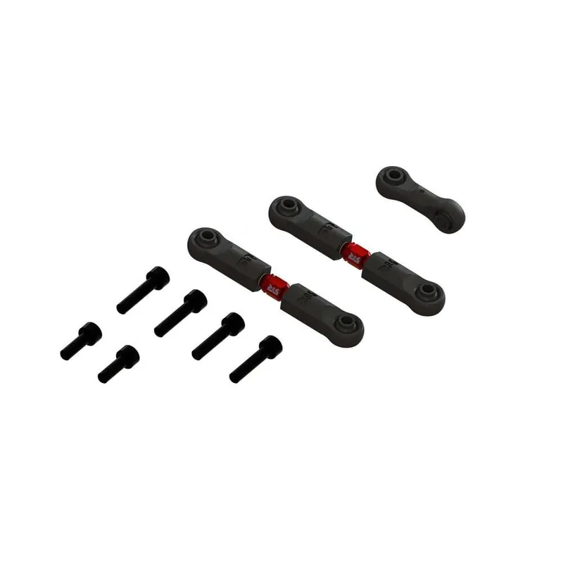 Quantité Limitée ARRMA Biellettes de direction ajustables aluminium B GROM - ARA340217