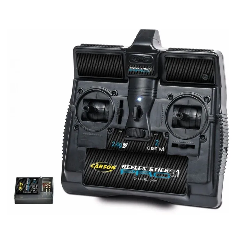 Achat Immédiat Carson Radio FS Reflex Stick Pro 3.1 2 voies 2.4GHz - 500500084