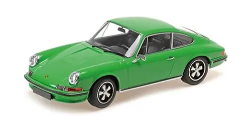 Meilleure Vente MINICHAMPS Porsche 911 S 1972 Vert 1/18 - 155063001