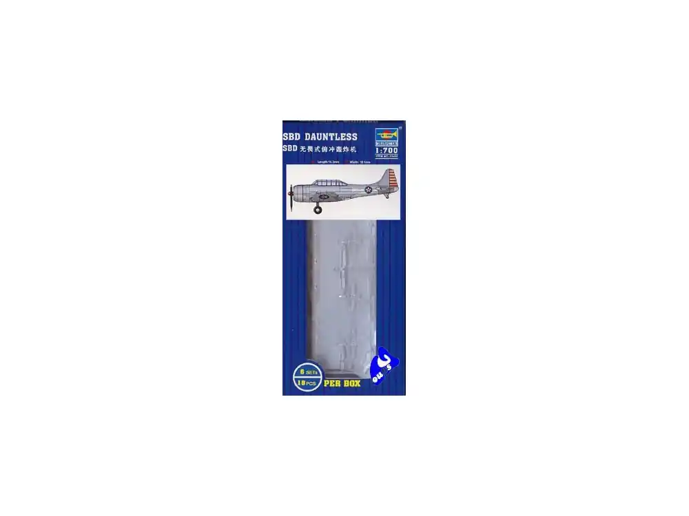 Offre Spéciale Trumpeter maquette avion 03402 SET DE 18 AVIONS SBD DAUNTLESS 1/700
