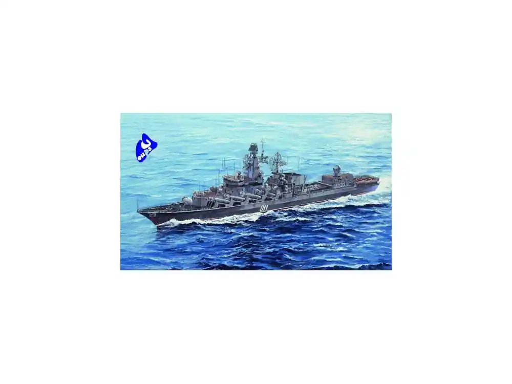 trumpeter maquette bateau 05722 CROISEUR LANCE MISSILES CLASSE SLAVA MARSHAL USTINOV 1/700 Quantité Limitée