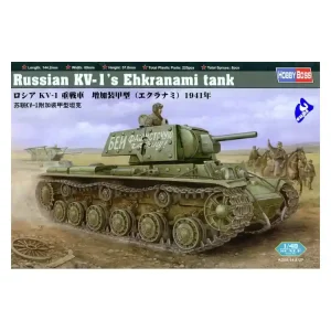 Hobby Boss maquette militaire 84811 KV-1 39S Ehkranami 1/48 Nouveauté