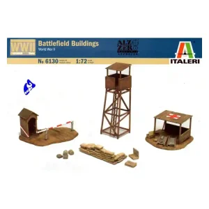 Italeri maquette militaire 6130 Batiments Champ de bataille 1/72 Meilleur Prix