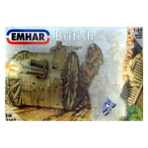 Offre Du Jour EMHAR maquette militaire 3502 Artillerie Anglaise WWI 1/35