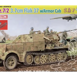 Usine Directe DRAGON maquette militaire 6542 Sd.Kfz.7/2 3.7cm Flack 37 1/35
