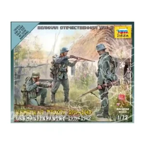 ZVEZDA Maquettes Militaire 6105 Infanterie Allemande 1/72 Prix Promo