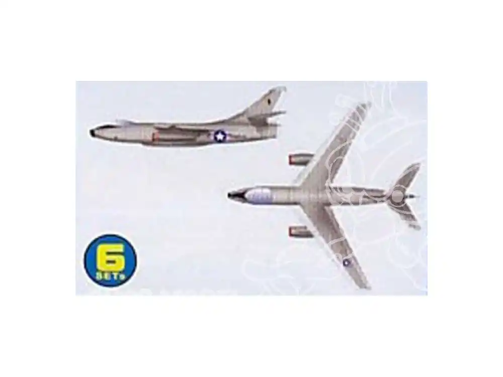 Affaire À Saisir Trumpeter maquette avion 06223 SET DE 6 AVIONS A-3D SKY WARRIOR 1/350