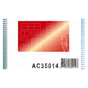 Achat Immédiat AFV maquette militaire ac35014 STICKERS pour la simulation anti reflets Chars MERKAVA Mk.IV 1/35