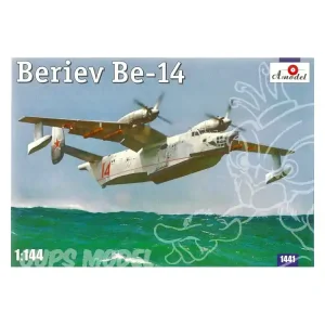 Offre Limitée Amodel maquettes avion 1441 BERIEV Be-14 AVION DE SAUVETAGE SOVIETIQUE - 1974 1/144