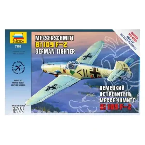 Zvezda maquette avion 7302 Messerschmitt BF109F-2 1/72 Seulement Aujourd'hui