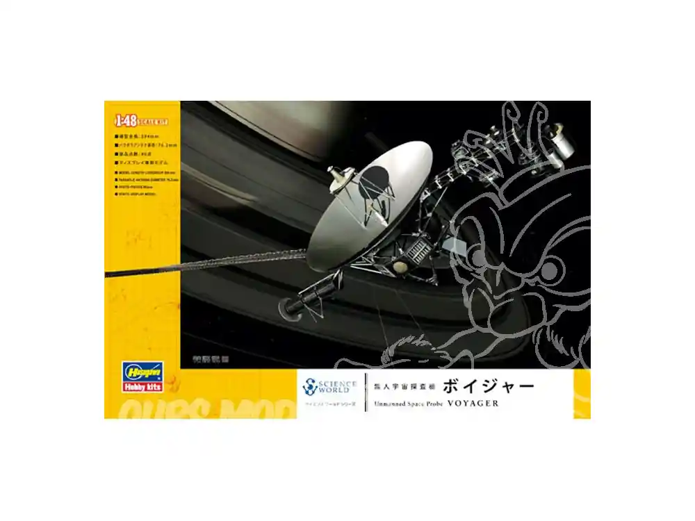 HASEGAWA maquette espace 54002 sondes spatiales Voyager 1/48 Certifié