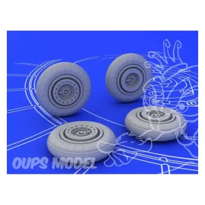 Prix Promo Eduard kit d‘amelioration brassin 672007 Roues MiG-15 Eduard 1/72