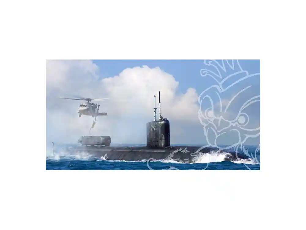 HOBBY BOSS maquette sous marin 83531 USS Greeneville SSN-772 1/350 Remise