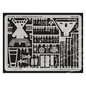 Retour Gratuit EDUARD photodecoupe avion 32099 Interieur Fw190D-9 Hasegawa 1/32