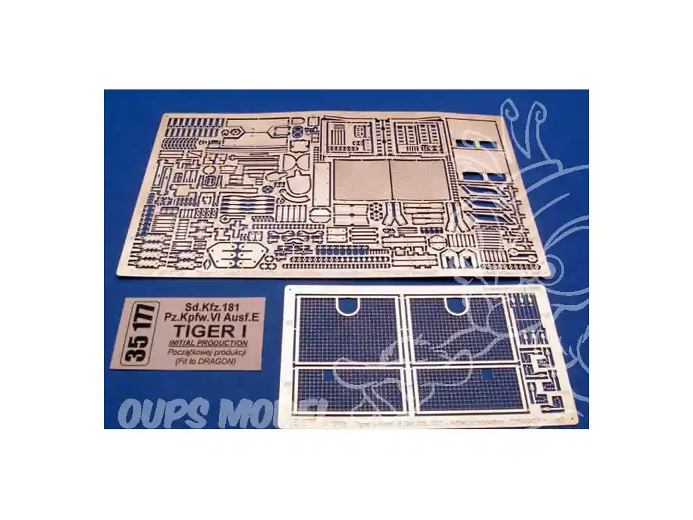Aber 35177 Sd.Kfz.VI Ausf.E Tiger I, Initial production 1/35 Soldes