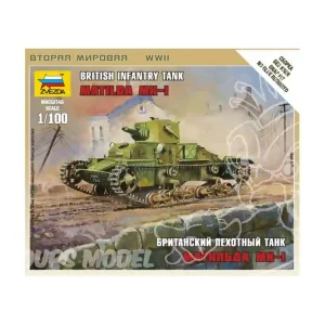 ZVEZDA maquettes militaire 6191 Matilda Mk-I 1/100 Bon Marché