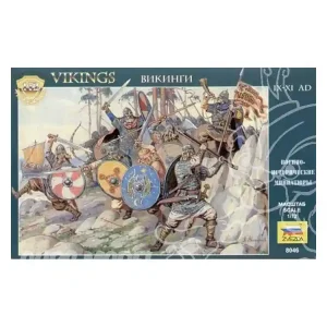 ZVEZDA maquette figurines 8046 Vikings 1/72 Prix Cassé