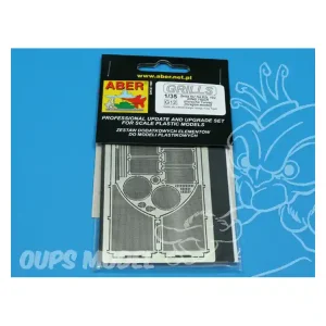 Aber 35G12 Grilles for german tank Sd.Kfz. 182 King Tiger (Porsche Turret) 1/35 Offre Limitée
