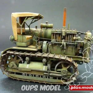 Plus Model 063 Tracteur a chenilles Stalinets S-60 1/35 Expédition Rapide